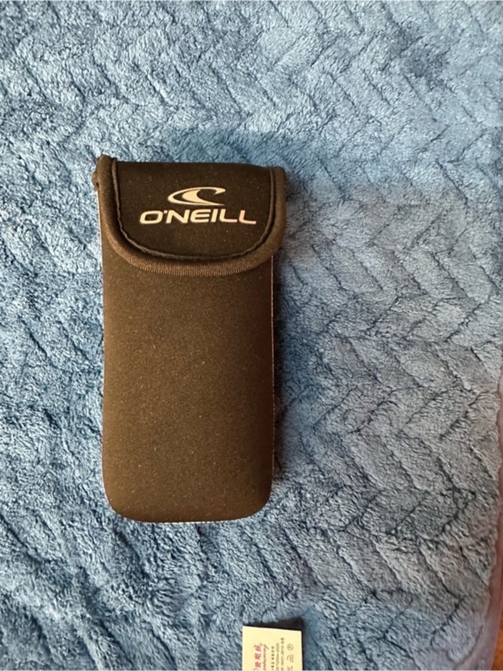 O'NEILL Black Neoprene Phone Holster with Logo